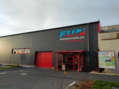 A szálláshely kívülről, FUNARENA CHEB in Mostov A szálláshely kívülről, FUNARENA CHEB in Mostov