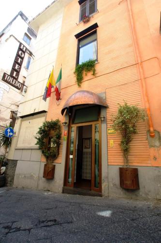 Entrance, Toledo Hotel near Gallerie di Palazzo Zevallos Stigliano Entrance, Toledo Hotel near Gallerie di Palazzo Zevallos Stigliano