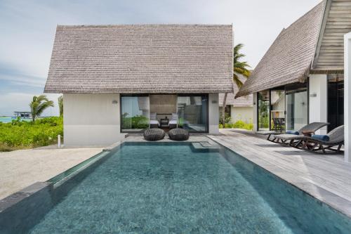Swimming pool, Madifushi Private Island in Meemu Atoll Swimming pool, Madifushi Private Island in Meemu Atoll