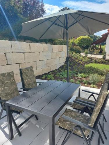 Balcony/terrace, Ferienwohnungen am Jura in Weissenburg in Bayern Balcony/terrace, Ferienwohnungen am Jura in Weissenburg in Bayern