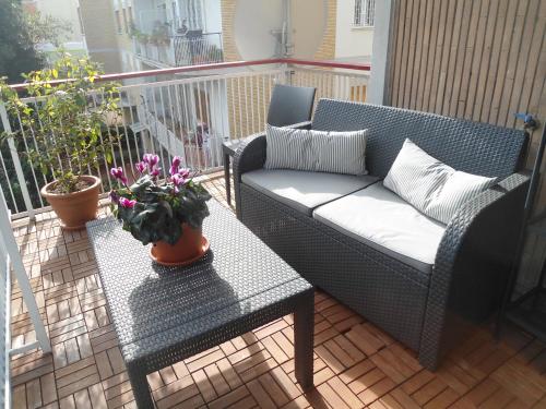 Balcony/terrace, Aida Charming Rooms in Rome West Balcony/terrace, Aida Charming Rooms in Rome West