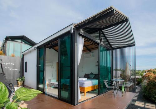 バルコニー/テラス, ザ ハウス アット カオコー (The haus at khao kho) in 市内中心部 バルコニー/テラス, ザ ハウス アット カオコー (The haus at khao kho) in 市内中心部