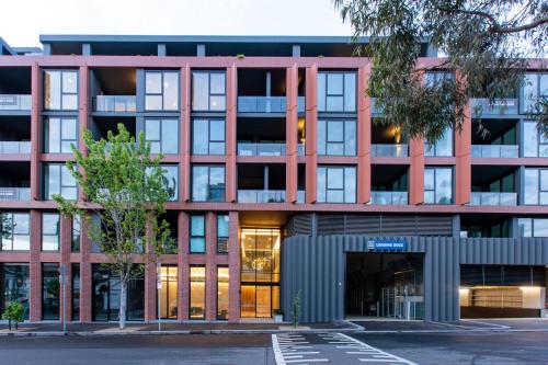 Exterior view, The Marker Apartments Melbourne in North Melbourne Exterior view, The Marker Apartments Melbourne in North Melbourne
