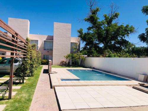 Balcony/terrace, Hermoso Duplex c/Pileta y Cochera en Consorcio Privado Saavedra in San Juan Balcony/terrace, Hermoso Duplex c/Pileta y Cochera en Consorcio Privado Saavedra in San Juan