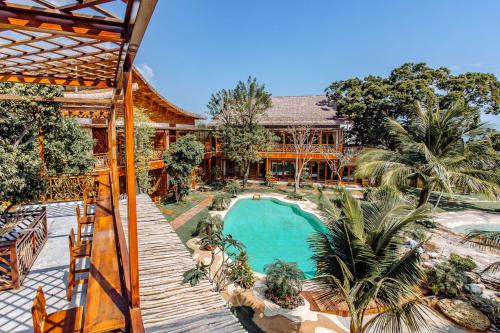 Kolam renang, Rocks Beach Boutique in Ham Ninh Kolam renang, Rocks Beach Boutique in Ham Ninh
