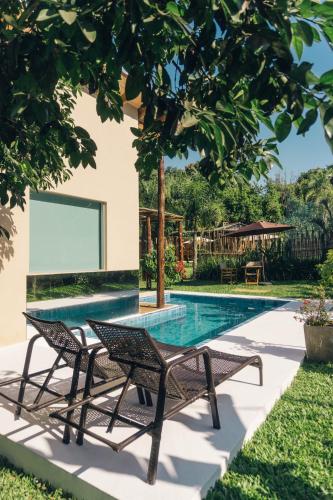 Swimming pool, Cabana Celta, Quinta La Paloma in Itaugua Swimming pool, Cabana Celta, Quinta La Paloma in Itaugua