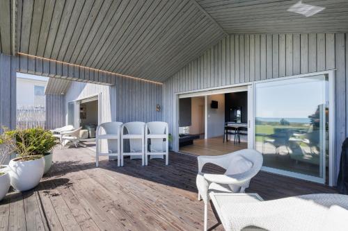 Balcony/terrace, Luxury Ocean Villa in Papamoa in Tauranga Balcony/terrace, Luxury Ocean Villa in Papamoa in Tauranga