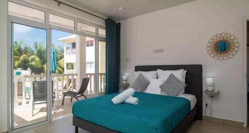 Erkély/terasz, Cap Confort in Seychelles szigetek Erkély/terasz, Cap Confort in Seychelles szigetek