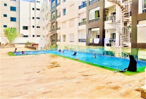 전망, Appartement spacieux avec piscine in 엘 호우다 전망, Appartement spacieux avec piscine in 엘 호우다