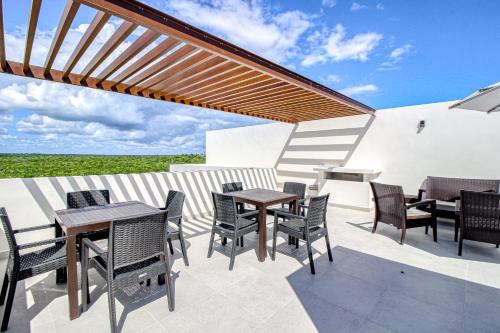 Quiet Beautiful Akumal Ocean View Getaway in אקומל Quiet Beautiful Akumal Ocean View Getaway in אקומל
