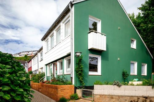 Exterior view, Greenhouse Apartments in Helgoland Exterior view, Greenhouse Apartments in Helgoland