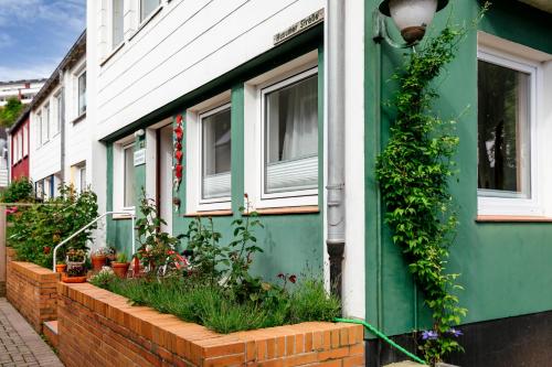 Exterior view, Greenhouse Apartments in Helgoland Exterior view, Greenhouse Apartments in Helgoland