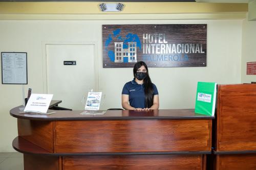 Lobby, Hotel Internacional Palmerola in Comayagua Lobby, Hotel Internacional Palmerola in Comayagua