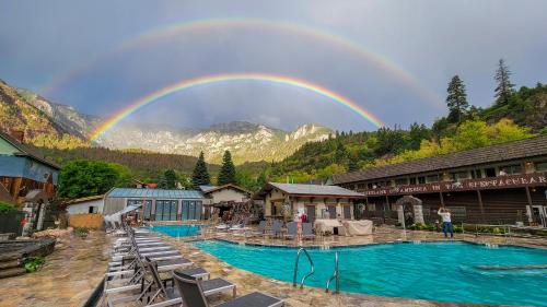 Swimming pool, TWIN PEAKS LODGE & HOT SPRINGS in Ouray (CO) Swimming pool, TWIN PEAKS LODGE & HOT SPRINGS in Ouray (CO)
