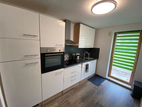 ห้องครัว, Ferienhaus Hoti in กรุนเดา ห้องครัว, Ferienhaus Hoti in กรุนเดา