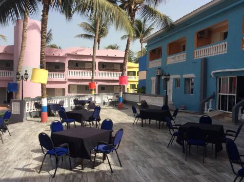Salón de banquetes, Mansea Beach Hotel in Kololi Salón de banquetes, Mansea Beach Hotel in Kololi