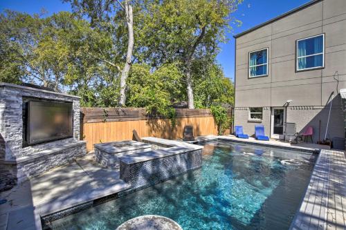 Modern Dallas Getaway with Pool and Home Theater! in Lake Highlands Modern Dallas Getaway with Pool and Home Theater! in Lake Highlands