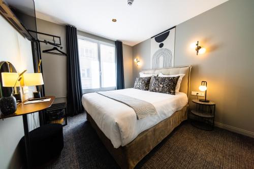 Vendégszoba, Hôtel Paulette in Rouen Vendégszoba, Hôtel Paulette in Rouen