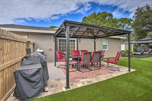 Beachy Palm Harbor Escape Swim Spa Pool and Gazebo in Palm Harbor (FL) Beachy Palm Harbor Escape Swim Spa Pool and Gazebo in Palm Harbor (FL)