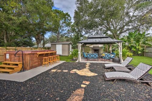 Beachy Palm Harbor Escape Swim Spa Pool and Gazebo in Palm Harbor (FL) Beachy Palm Harbor Escape Swim Spa Pool and Gazebo in Palm Harbor (FL)