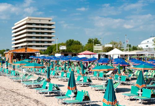 plaža, Hotel Cormoran in Cattolica plaža, Hotel Cormoran in Cattolica