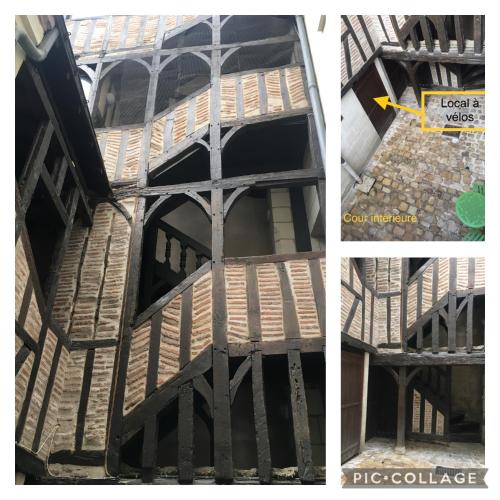 Vieux Tours, Charmant T2 40m2, 4 pers, lumineux in Tours City Center Vieux Tours, Charmant T2 40m2, 4 pers, lumineux in Tours City Center
