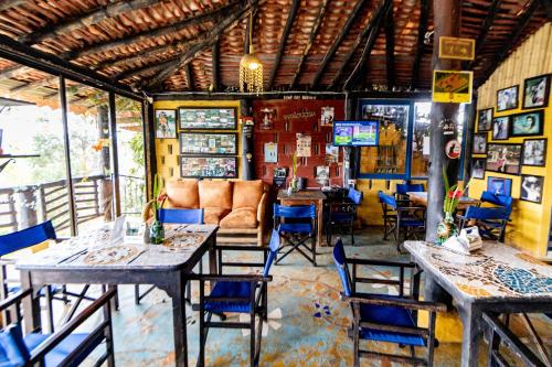 레스토랑, Finca-hotel Montecarlo Guatape by Hope in 구아타페 레스토랑, Finca-hotel Montecarlo Guatape by Hope in 구아타페