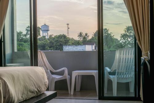 Balcony/terrace, Sleep Whale Hotel near Krabi Hospital Balcony/terrace, Sleep Whale Hotel near Krabi Hospital