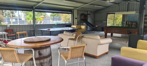 Recreational facilities, Halls Haven Resort in Grampians Recreational facilities, Halls Haven Resort in Grampians