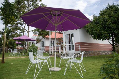 Altan/terrasse, Hoang Dinh Homestay in Bao Loc Altan/terrasse, Hoang Dinh Homestay in Bao Loc