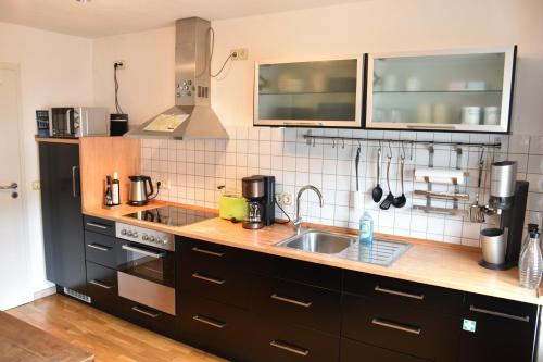 ห้องครัว, Ferienwohnung Happynest in เบียร์เรสบอร์น ห้องครัว, Ferienwohnung Happynest in เบียร์เรสบอร์น