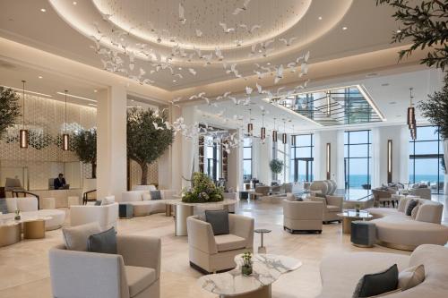 Lobby, Jumeirah Gulf of Bahrain Resort and Spa in Zallaq Lobby, Jumeirah Gulf of Bahrain Resort and Spa in Zallaq