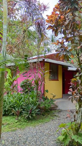 Entrance, Cabinas Algebra in Cahuita Entrance, Cabinas Algebra in Cahuita