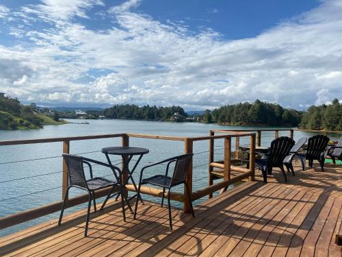 View, Ecolodge Bahia del Penon in Guatape View, Ecolodge Bahia del Penon in Guatape