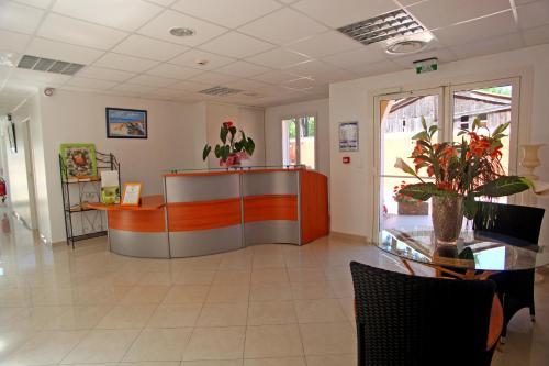 Lobby, Hotel Myriam Vias Plage in Agde Lobby, Hotel Myriam Vias Plage in Agde
