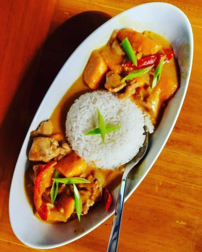 Food and beverages, Bamboo Surf Beach in San Isidro Food and beverages, Bamboo Surf Beach in San Isidro