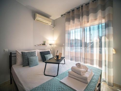 Krevet, Menta Retro - Central Spot Apartments in Volos Krevet, Menta Retro - Central Spot Apartments in Volos
