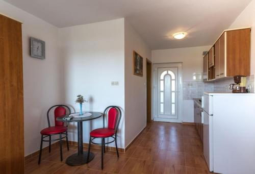ห้องครัว, Studio apartment in Novalja with sea view, terrace, air conditioning, WiFi 3565-7 in คาสกา ห้องครัว, Studio apartment in Novalja with sea view, terrace, air conditioning, WiFi 3565-7 in คาสกา