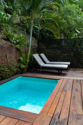 Swimming pool, Fond Doux Eco Resort in Fond Doux Swimming pool, Fond Doux Eco Resort in Fond Doux