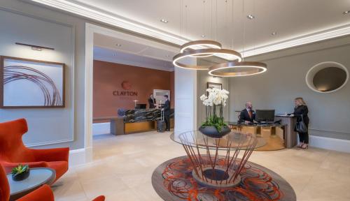 Foyer, Clayton Hotel Glasgow City in Glasgow Foyer, Clayton Hotel Glasgow City in Glasgow