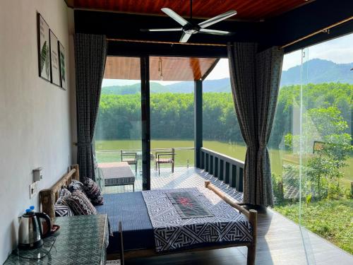 Balcony/terrace, Nguyễn Shack - Phong Nha Resort in Phong Nha Balcony/terrace, Nguyễn Shack - Phong Nha Resort in Phong Nha