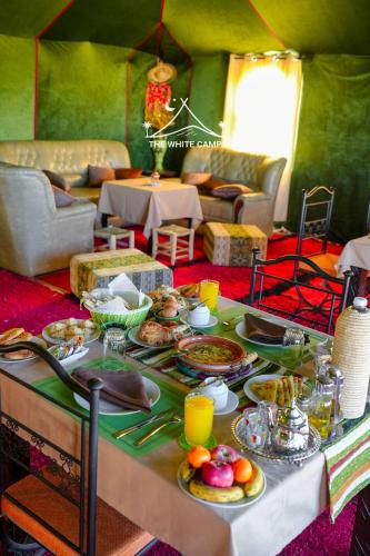 Food and beverages, The White Camp Merzouga - Official Luxury Desert Camp & Camel Tours in Khamlia Food and beverages, The White Camp Merzouga - Official Luxury Desert Camp & Camel Tours in Khamlia