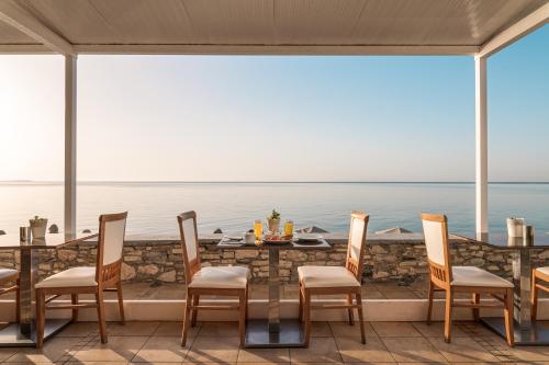 مطعم, Hydrele Beach Hotel & Village in ساموس ايلاند مطعم, Hydrele Beach Hotel & Village in ساموس ايلاند