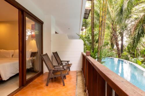 Balcony/terrace, Arinara Beach Resort Phuket in Bang Thao Balcony/terrace, Arinara Beach Resort Phuket in Bang Thao