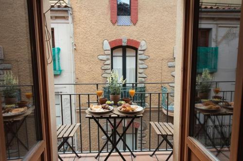 Erkély/terasz, El Piolet de Camprodon in Camprodon Erkély/terasz, El Piolet de Camprodon in Camprodon