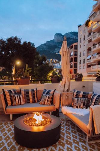 バルコニー/テラス, コロンブスホテルモンテカルロ、キュリオコレクションbyヒルトン (Columbus Hotel Monte-Carlo, Curio Collection by Hilton) in モナコ バルコニー/テラス, コロンブスホテルモンテカルロ、キュリオコレクションbyヒルトン (Columbus Hotel Monte-Carlo, Curio Collection by Hilton) in モナコ