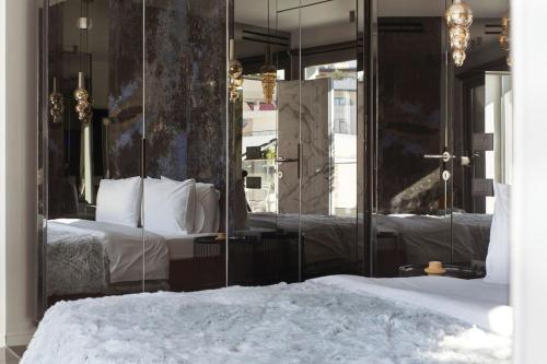 Luxury Acropolis View Apartment-Living Stone Black Pearl