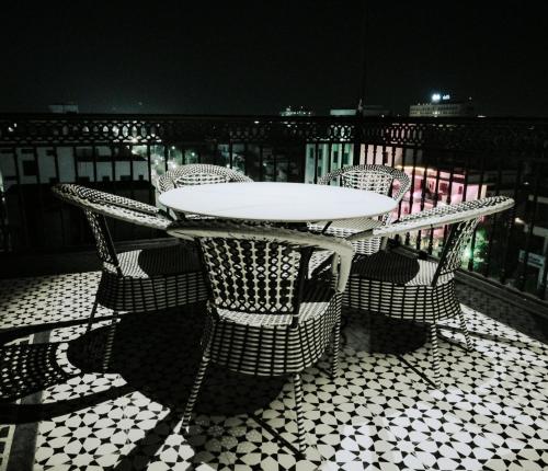 Balcony/terrace, Bur Dera A Boutique Luxury Hotel in Jaipur Balcony/terrace, Bur Dera A Boutique Luxury Hotel in Jaipur