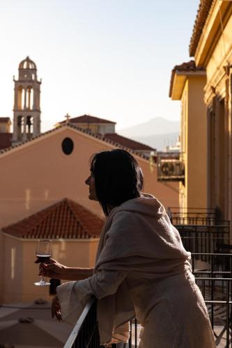 Terraza/balcón, Epoch House & The Orange Shop - Adults Only in Nafplion Terraza/balcón, Epoch House & The Orange Shop - Adults Only in Nafplion