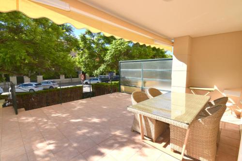 Balkon/teras, Apartamento Golden Beach in Javea Balkon/teras, Apartamento Golden Beach in Javea